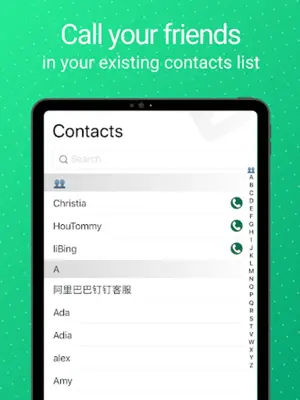 WeTalk International Calls App android App screenshot 2